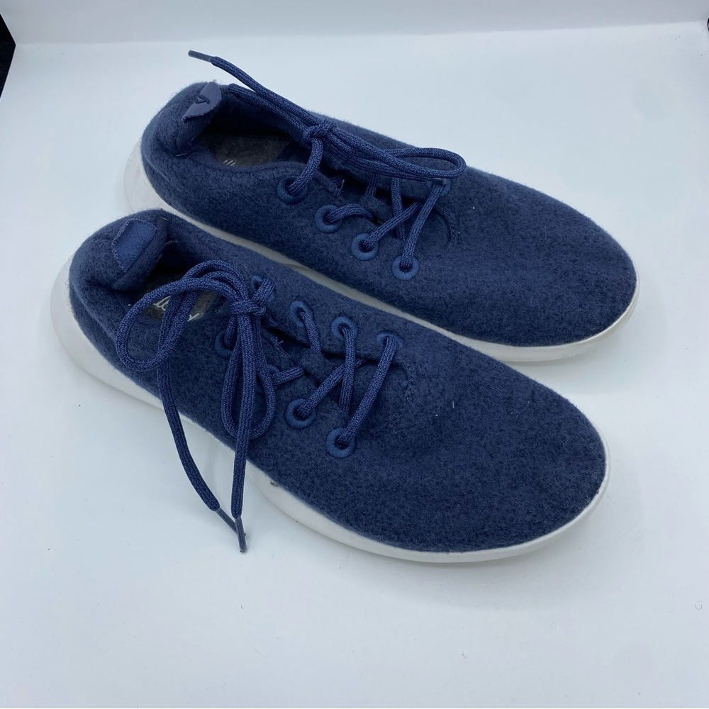 Allbirds Men's Deep Blue Sneakers wool runners Mens‎ size 10